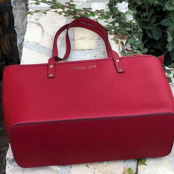 NWT Michael Kors MD TZ top zip tote handbag&wallet - Picture 5 of 8